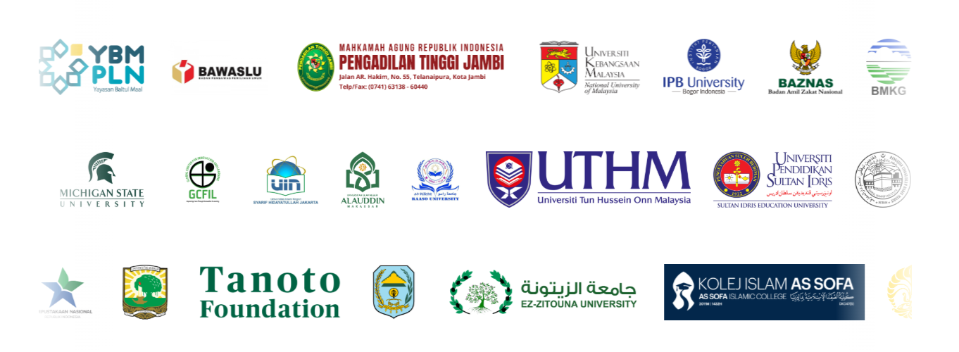 Mitra UIN Jambi – YBM PLN, BAWASLU, Michigan State University, IPB, Tanoto Foundation, dan lainnya